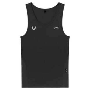 ASRV夏季男美式健身举铁无袖T恤高弹力薄款速干田径运动训练背心