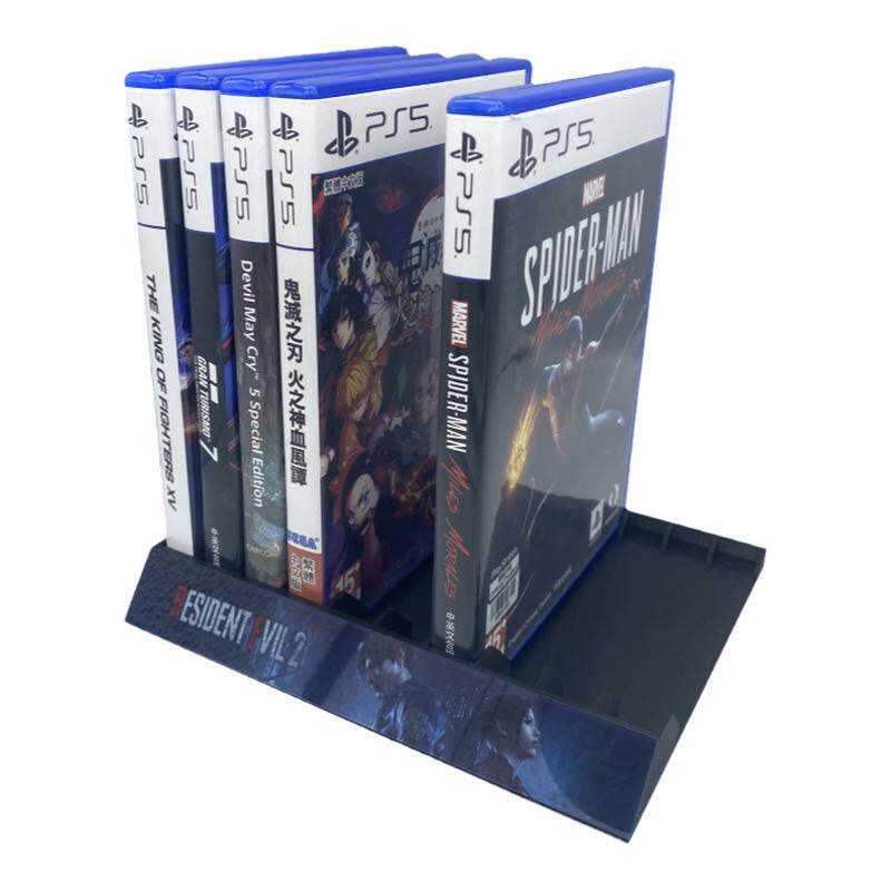 ps5光盘收纳盒ps4游戏光碟收纳架游戏卡带碟收纳放置架ps周边配件