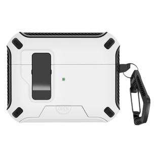 适用于苹果airpodspro3耳机壳airpods4保护套pro2外壳自动弹盖第三代ipods四代降噪新款创意秒变支架磁吸防摔