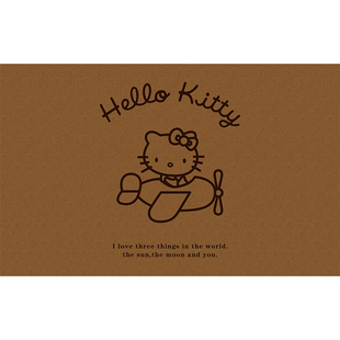 入户门地垫卡通丝圈家用玄关防滑门口脚垫子耐脏进门室外耐磨地毯