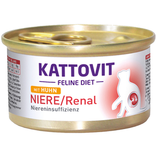 KATTOVIT卡帝维特肾脏猫罐头汤罐肾病肾衰结石低磷低钠餐包猫条