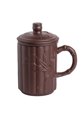陶瓷陶瓷过滤带盖大容量茶水杯