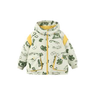 【三防透湿】迷你巴拉巴拉冬男女童插肩袖羽绒服宝宝保暖羽绒外套