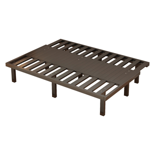 铁艺床拼接床简约现代单人床小户型可抽拉折叠床简易铁架床榻榻米