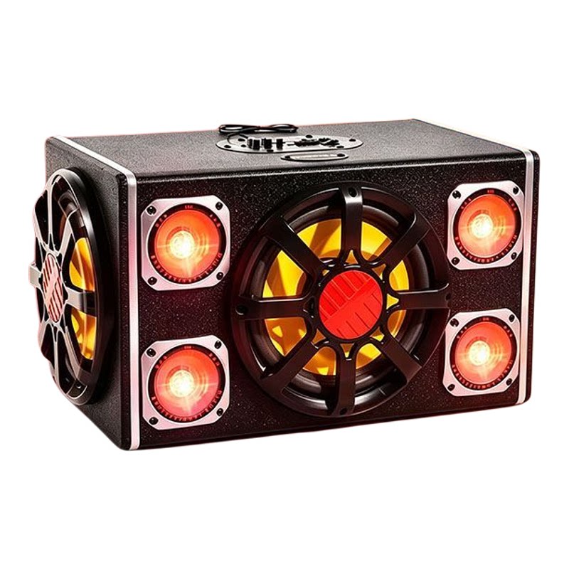 六喇叭车载低音炮重低音12V24V货
