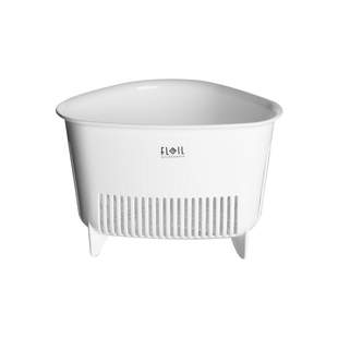 日本进口厨房水槽垃圾桶水池三角剩菜架置物架筐菜渣篓沥水过滤网