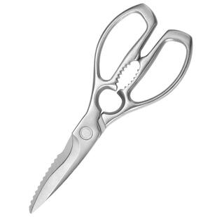 【自营】三本盛日本厨房剪刀骨头专用不锈钢家用强力牛排剪刀鸡鸭