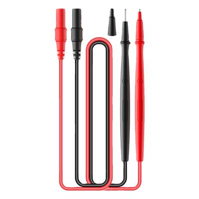 数字万用表表笔通用直插式硅胶特尖表笔万能表测试线防冻表棒