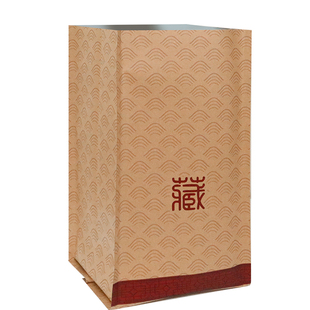 纯铝普洱茶饼袋357g七子饼茶叶铝箔密封袋牛皮纸包装袋防潮储存袋