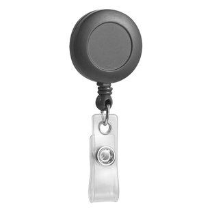 得力可伸缩易拉扣证件卡挂绳医生护士胸牌夹子员工证件易拉扣工作证公交卡门禁卡多功能简约卡套厂牌卡扣吊绳