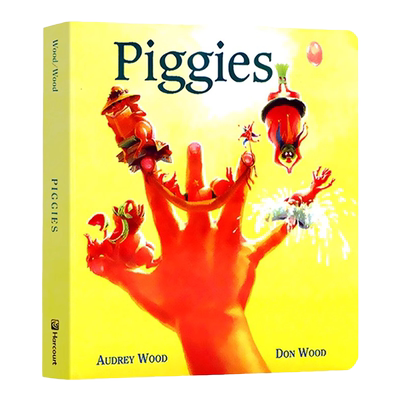 小猪猪英文原版绘本Piggies