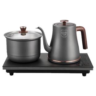 全自动上水电热烧水壶煮泡茶具专用茶台一体机抽水功夫茶桌嵌入式