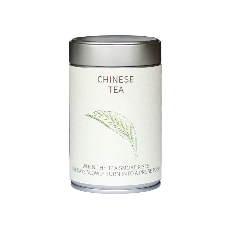 食品级马口铁茶叶罐咖啡豆罐可定制原创贴纸密封防潮金属储物罐