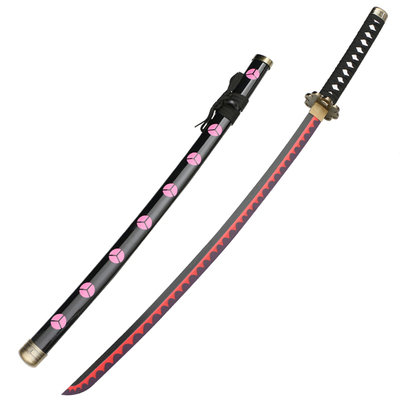 海贼索隆三刀流黑刀和道一文字