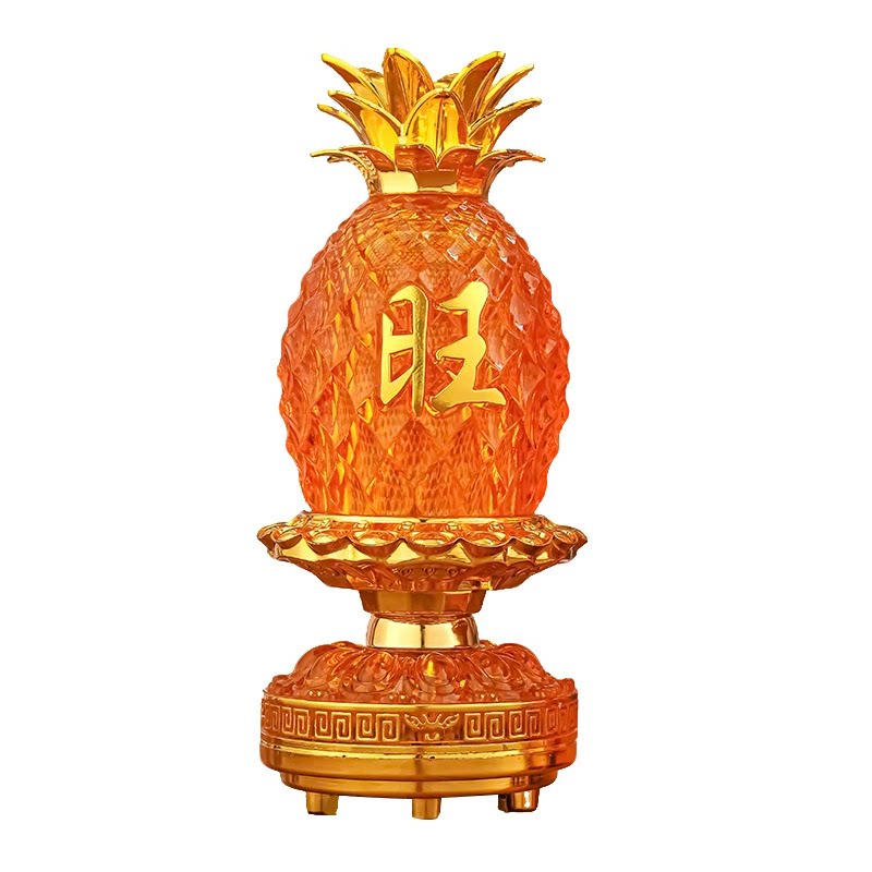 LED旺来凤梨菠萝灯供佛灯长明灯