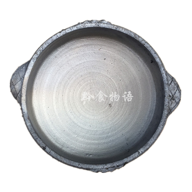 贵州安顺平底砂锅纯手工土砂锅粗砂圆底砂锅沙锅火锅鸳鸯砂锅包邮