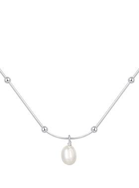 925纯银淡水珍珠项链小众轻奢