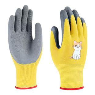 防猫抓手套仓鼠防咬抓猫逗猫咬抓伤儿童剪指甲猫咪咬人喂猫宠物