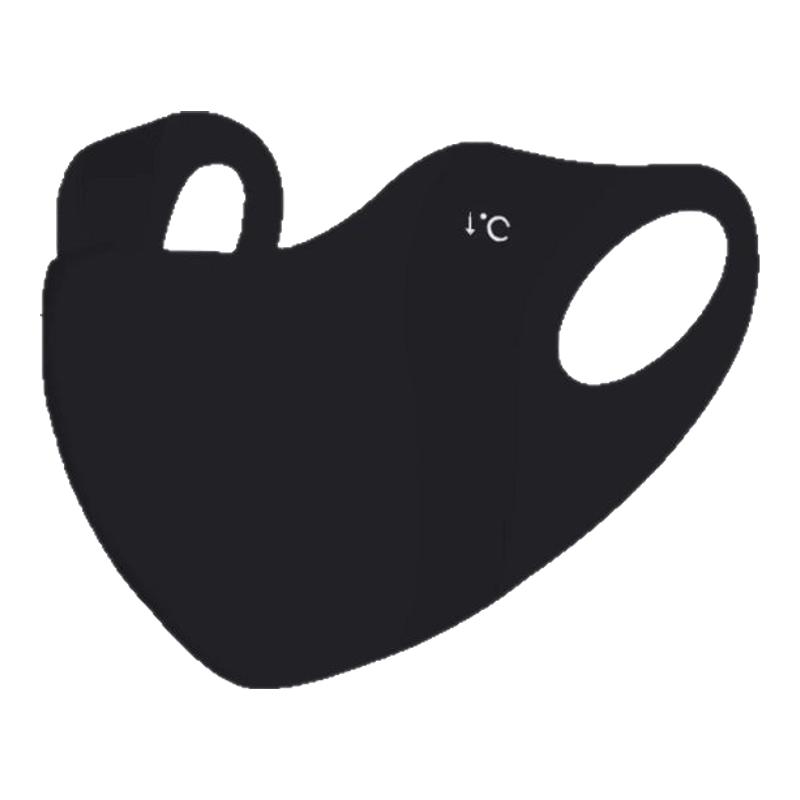 无痕护眼角冰丝高颜值黑色防晒口