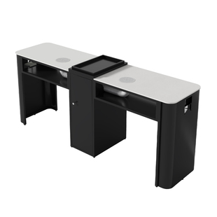 【包安装】明泰隆美甲桌佳佳同款吸尘器双人美甲店专用桌2025新款