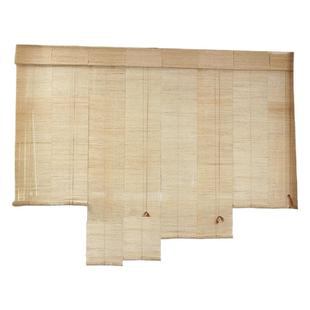 慕布卡 夏布苎麻帘子茶室卷帘日式隔断帘屏风装饰非竹帘布艺门帘