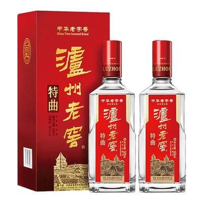 泸州老窖特曲500ml*2瓶52度浓香型白酒送礼 (新老包装随机发货)