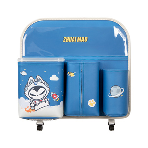 拽猫汽车座椅后背收纳袋挂袋后排桌板垃圾桶车载纸巾盒椅背置物架