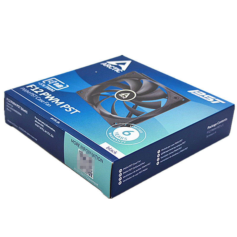 AC Arctic F12 PWM 12厘米机箱风扇4针温控12CM电脑CPU散热器风扇
