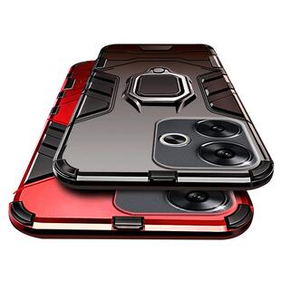 适用红米turbo3手机壳新款tubro3全包防摔小米红米redmi13R哈利波特13C女12C高颜值12R男铠甲带支架磨砂磁吸