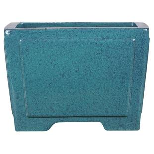 宜兴紫砂花盆陶瓷三角梅胡椒木简约大号四方均釉盆景专用花盆特价