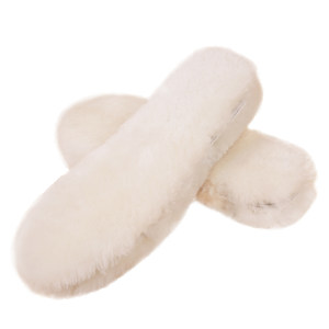 恒明皮毛制品100%真纯羊毛皮毛一体鞋垫加厚保暖吸汗男女雪地靴冬季毛绒透气