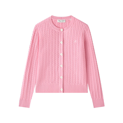 MOP2025冬季提花针织开衫