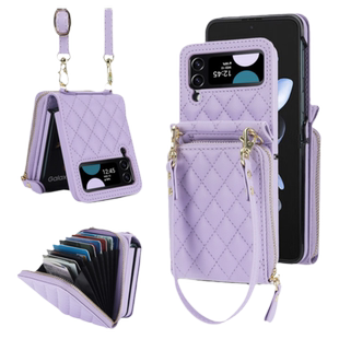 zflip6 case适用三星zflip5手机壳折叠samsung zflip4 phone cover卡槽背带z flip3手機殼斜跨可放卡网红外套