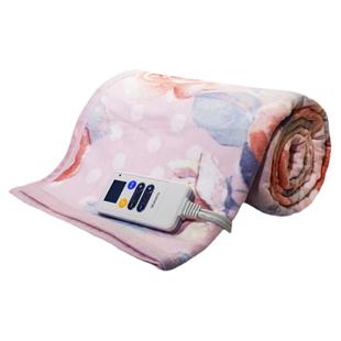 morita森田全棉智能调温双人单控双控高级定时床上加热家用电热毯