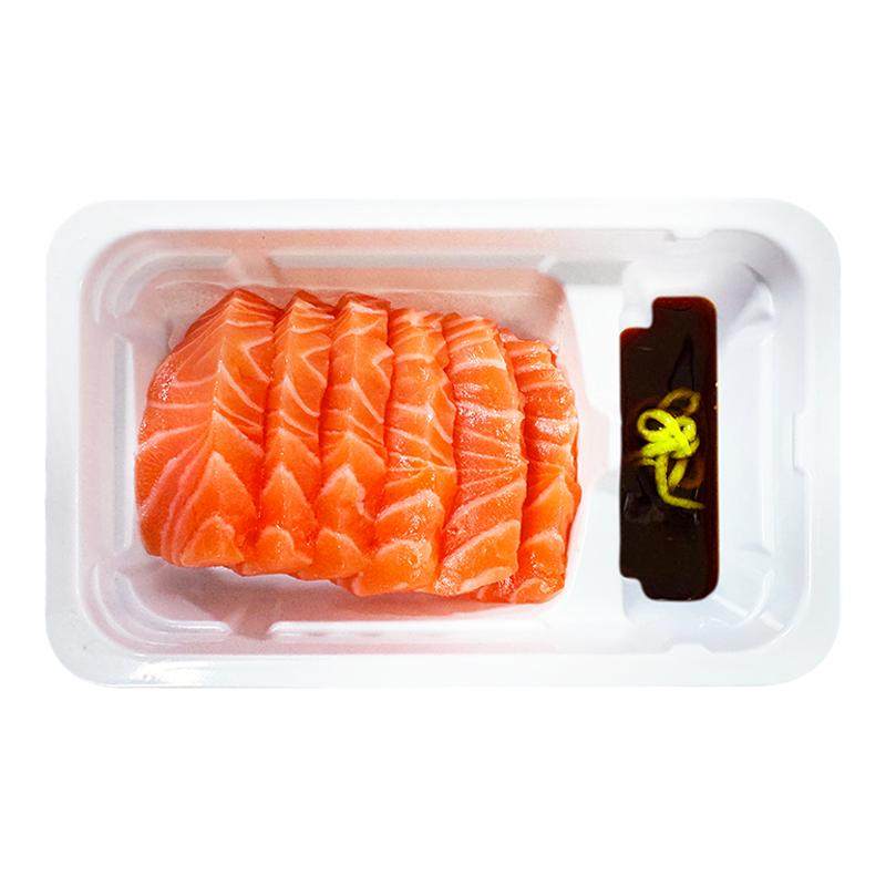 【鲜有汇聚】冰鲜挪威三文鱼中段刺身 100g 锁鲜装 大西洋鲑鱼