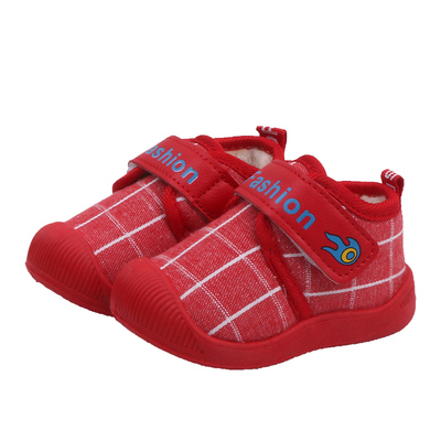 冬季保暖男童女童软底防滑学步鞋