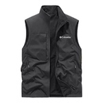 哥伦折扣秋冬双面穿马甲男士保暖抓绒背心摇粒绒加绒坎肩马夹外套