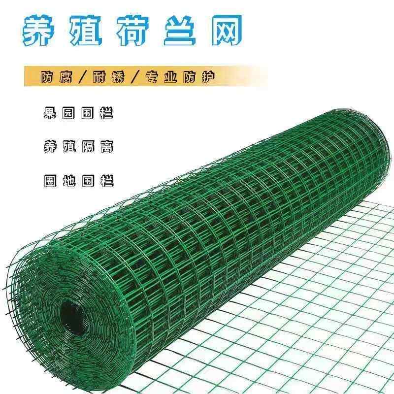 铁丝网护栏网圈地围栏网养殖鸡鸭兔网荷兰网防护钢丝网小孔防鼠网