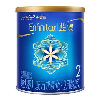 美赞臣蓝臻2段奶粉300g×1罐