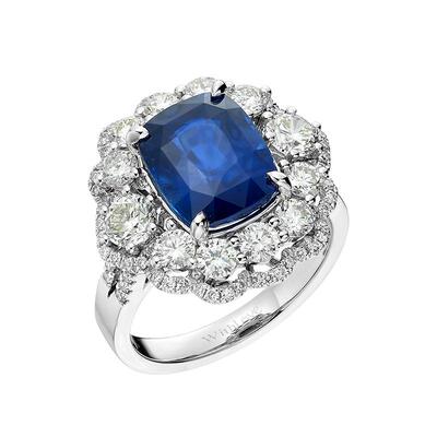 WithLove18K金皇家蓝宝戒指定制