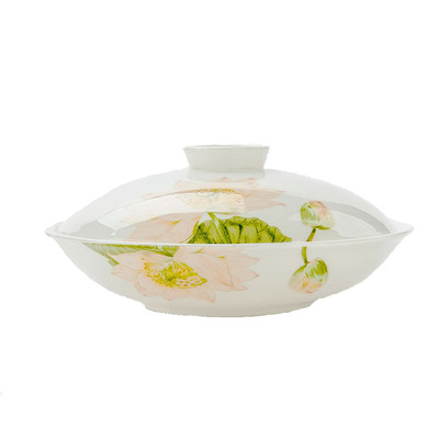 金岚玉唐山8英寸饭盘陶瓷碟子