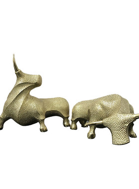 新中式风会所装置样板房动物牛