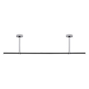 厚2mm阳台晾衣杆墙上固定式晒衣杆吊杆挂衣杆顶装吊座晾衣架神器