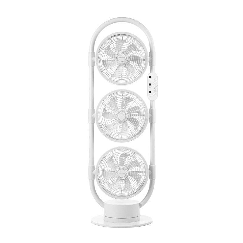 amadana三頭空氣循環(huán)扇靜音立式家用落地3多頭電風(fēng)扇渦輪對流