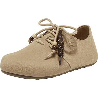 百思图2025秋季新款商场同款勃肯鞋时尚复古休闲女单鞋B9052CM5