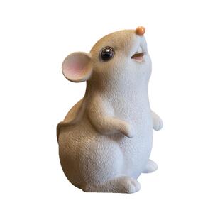 鼠年存钱罐可爱老鼠储蓄罐摆件大号十二生肖创意家用储钱罐小老鼠