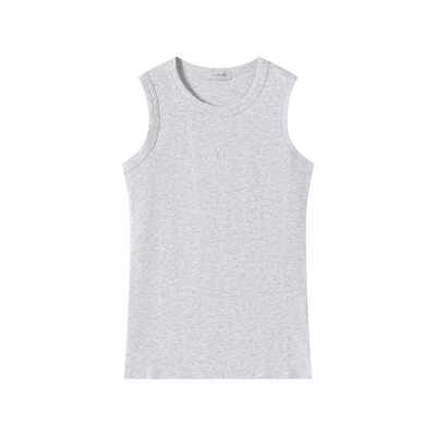 VLABMADE基础刺绣训练螺纹背心