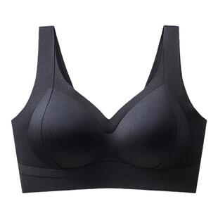 红色内衣结婚新娘本命年女大胸显小胸聚拢无痕固定杯大码提拉美背