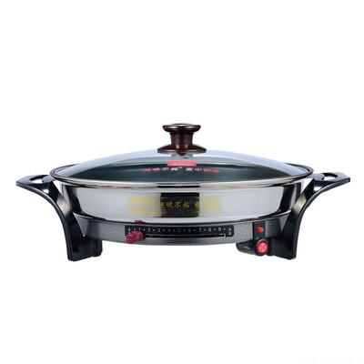 宜中多功能家用烤肉不粘锅电饼铛