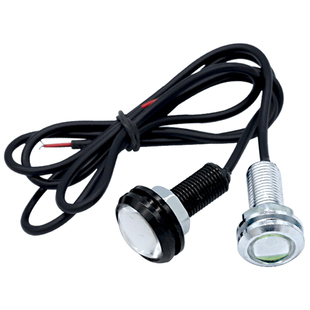 led12v小射灯1w高亮防水聚光汽车摩托车鹰眼日行灯彩色装饰螺丝灯